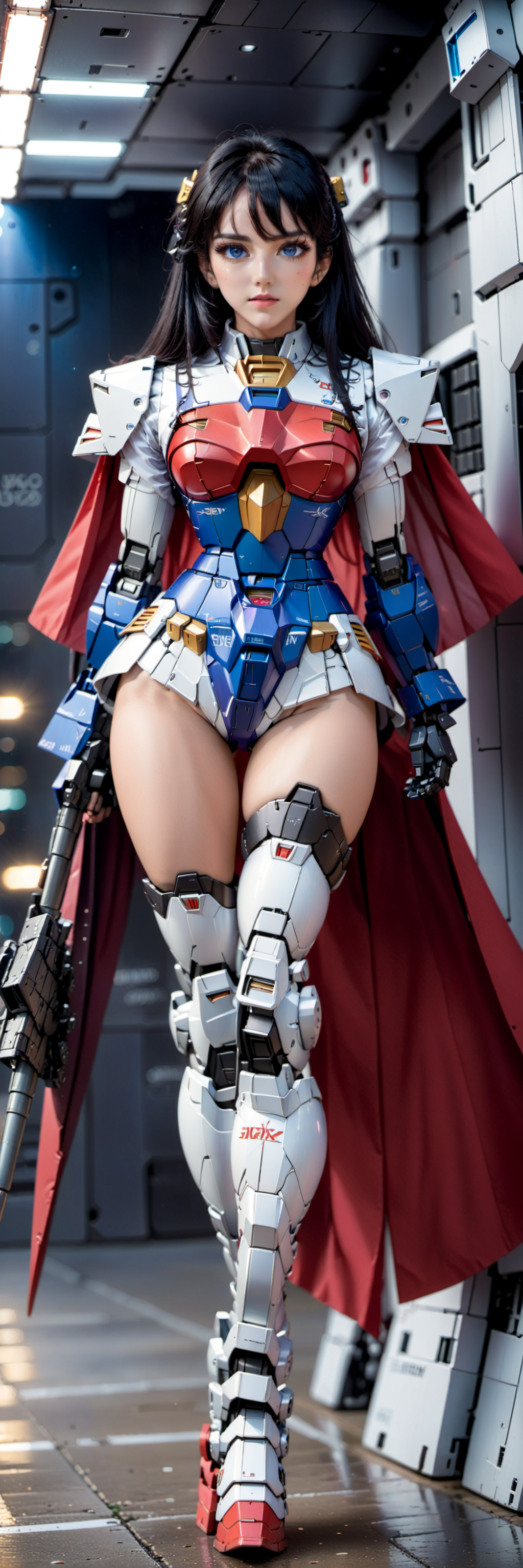 01914-383956841-(8k, RAW photo, best quality, masterpiece_1.3), realistic, _lora_sdxl_loha_RX78_v2_0.9_, gundam_(RX78_), 1girl, solo, long hair,.png